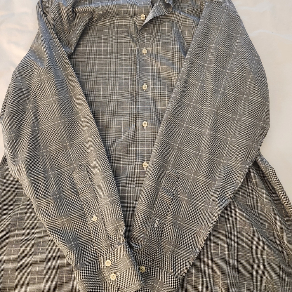 Brooks Brothers Spread Collar Double Barrel Cuff Dress Shirt